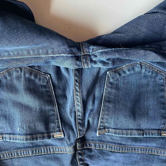 J BRAND | maria dark blue high rise skinny in starless wash 27 - Picture 11 of 11